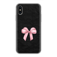 Чехол банты для iPhone X – Бантик