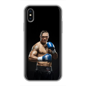 Чохол з картинкою Олександр Усик для iPhone X