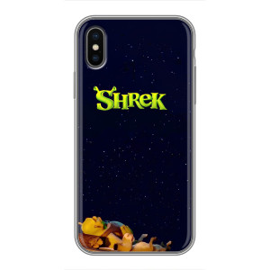 Чехол с мультфильмом Шрек на iPhone X