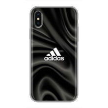 Чехол с картинкой Адидас на Айфон Х (Adidas logo)