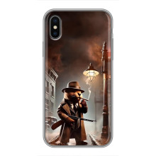 Чехол с мемами тралалело тралала для iPhone X – Бобрито бандито