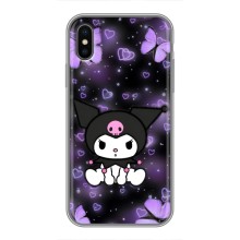 Чохол з персонажем Куромі на iPhone X – Куромі на чорному
