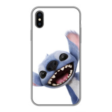 Чехол с принтом Стич на iPhone X (Стич)