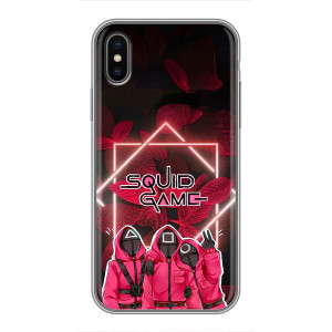 Чохол Гра в кальмара для iPhone X