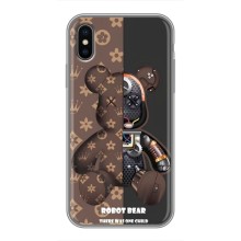 Круті Чохли Луі Віттон для iPhone X (AlphaPrint) (Ведмідь Луі Вітон)