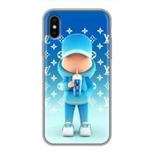 Круті Чохли Луі Віттон для iPhone X (AlphaPrint) (Хлопець LV)