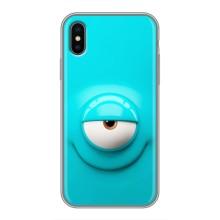Чохли (ТПУ) (смішні стікери) для iPhone X – Одноглазик