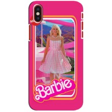 Силиконовый Чехол Барби Фильм на iPhone X (Барби Марго)