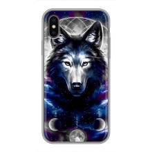 Захисні чохли для Епл X (AlphaPrint) (ХІТ продаж) ВОВК (Вовк)