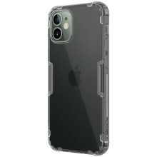 TPU чехол Nillkin Nature Series для Apple iPhone 12 mini (5.4") – Серый (прозрачный)
