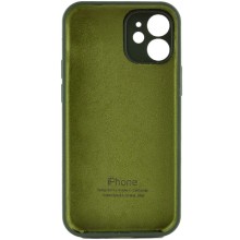 Чохол Silicone Case Full Camera Protective (AA) для Apple iPhone 12 mini (5.4") – Зелений