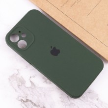 Чохол Silicone Case Full Camera Protective (AA) для Apple iPhone 12 mini (5.4") – Зелений