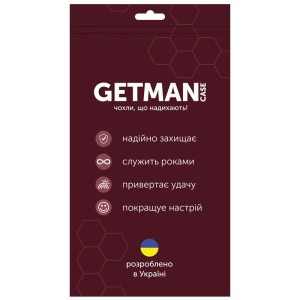 TPU чехол GETMAN Ease logo усиленные углы для Apple iPhone 12 mini (5.4") – Прозрачный