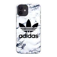 Чохли Адидас для iPhone 12 mini (AlphaPrint) (Адідас на мраморі)