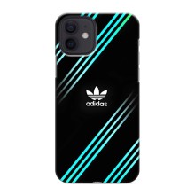 Чехлы Адидас для iPhone 12 mini (AlphaPrint) (Адидас с полосами)