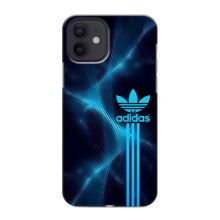 Чехлы Адидас для iPhone 12 mini (AlphaPrint) (Синий Адидас)