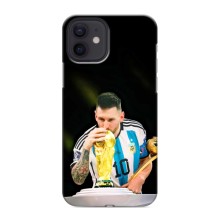 Чехлы для iPhone 12 mini (Leo чемпион) (AlphaPrint) (Кубок Месси)