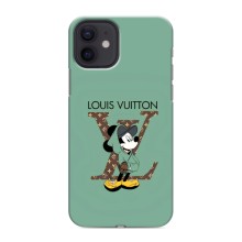 Чехлы Луи Витон для iPhone 12 mini (AlphaPrint - LOUIS VUITTON) (Микки Маус LV)