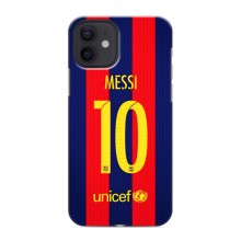 Чехлы Месси для iPhone 12 mini (AlphaPrint) (Messi Barca 10)