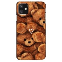Чехлы Мишка Тедди для Айфон 12 Мини – Плюшевый медвеженок