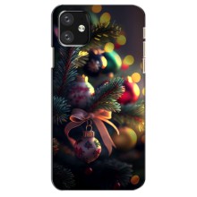 Чехлы на Новый Год iPhone 12 mini – Красивая елочка
