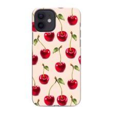 Чехлы с Фруктами для iPhone 12 mini (VPrint) (Вишня)