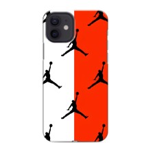 Чохли для iPhone 12 mini - з картинкою JORDAN (AlphaPrint) (Лого Джордан)