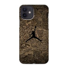 Чохли для iPhone 12 mini - з картинкою JORDAN (AlphaPrint) (Logo Jordan)