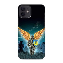 Чехлы с картинкой ЗСУ для iPhone 12 mini (AlphaPrint) (Солдат ЗСУ)