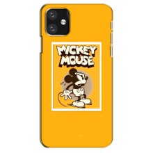 Чехлы с принтом Микки Маус на iPhone 12 mini (Испуганный Микки)