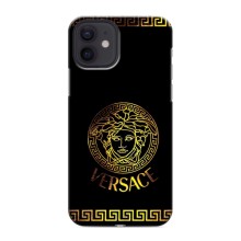 Чехлы VERSACE для Айфон 12 мини (PREMIUMPrint) (Logo Versace)