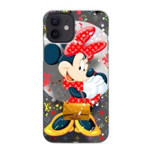 Чехол Disney Mouse iPhone 12 mini (PREMIUMPrint) – Minni с бантиком