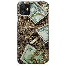 Чехол (Дорого -богато) на iPhone 12 mini (Баксы)