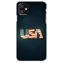 Чехол Флаг USA для iPhone 12 mini (USA)