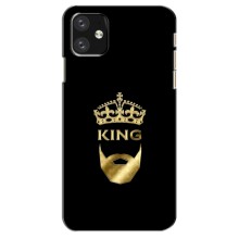 Чехол (Корона на чёрном фоне) для Айфон 12 Мини – KING