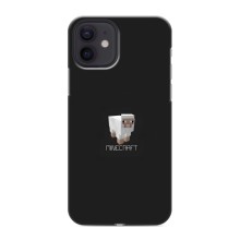 Чехол Майнкрафт на iPhone 12 mini (AlphaPrint) Minecraft (Овечка Майнкрафт)