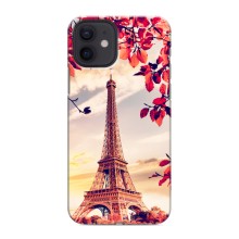 Чехол Эйфелева Башня для iPhone 12 mini - (AlphaPrint) (Эйфелева Башня)