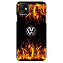 Чехол "Фольксваген" для iPhone 12 mini – Огненный Лого