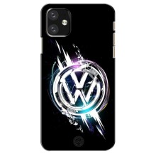 Чохол "Фольксваген" для iPhone 12 mini (Volkswagen на чорному)