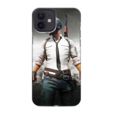 Чехол PUBG для Айфон 12 мини (AlphaPrint) (Пабг мен)