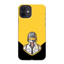 Чехол PUBG для Айфон 12 мини (AlphaPrint) (Пабг в шлеме)