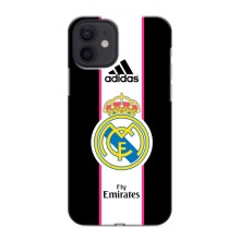 Чехол для iPhone 12 mini с принтом – Лого Real Madrid