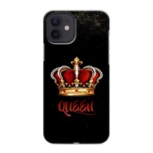 Чехол с Короной Айфон 12 мини - (AlphaPrint) (Корона короля)