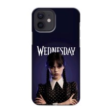 Чехлы Венсдей на iPhone 12 mini Уэнсдей (AlphaPrint) (Wednesday)