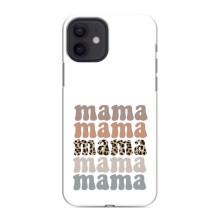 Чехлы для мамы на iPhone 12 mini (Мама коллаж)
