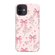 Чехол банты для iPhone 12 mini – Банты с цветами