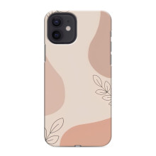 Чохол квітковий дизайн для iPhone 12 mini – Кориневий фон