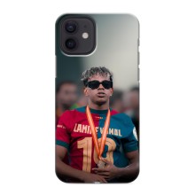 Чехол с футболистом Ламин Ямаль iPhone 12 mini (Ямаль Барса)