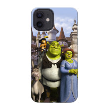 Чехол с мультфильмом Шрек на iPhone 12 mini
