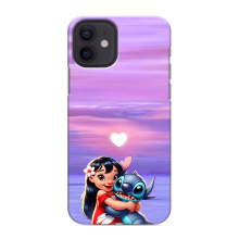 Чехол с рисунком Стич для iPhone 12 mini – Стич и Лило